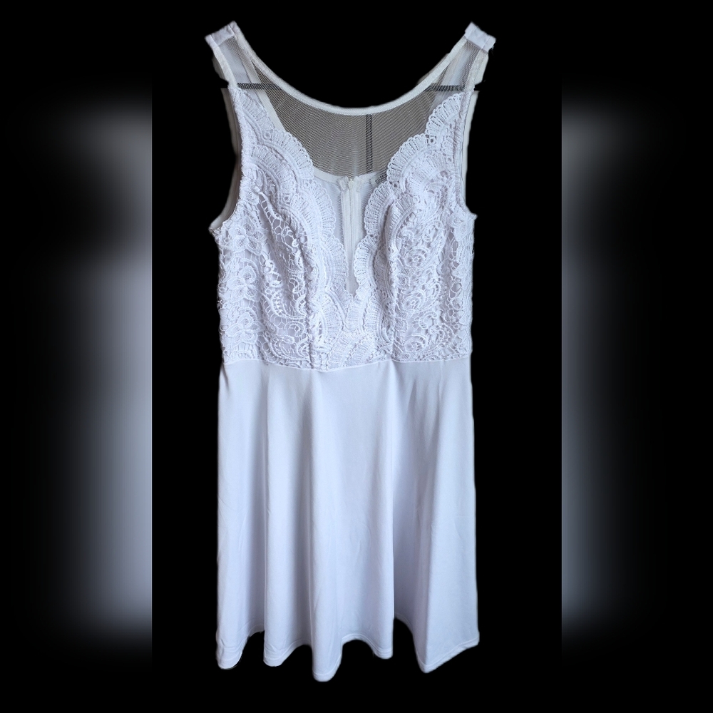 Grace Karin White Lace Dress